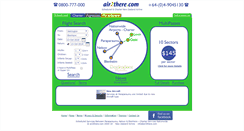 Desktop Screenshot of info.air2there.com